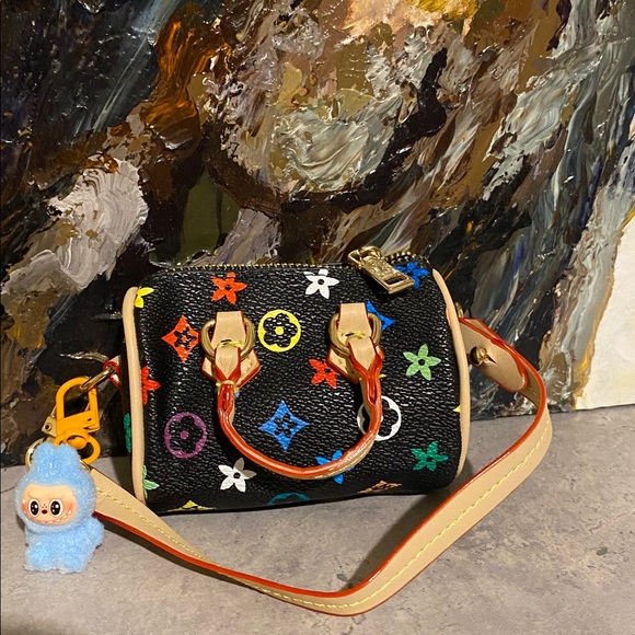 Mini Black LV Bag Accessory - Picture 1 of 9